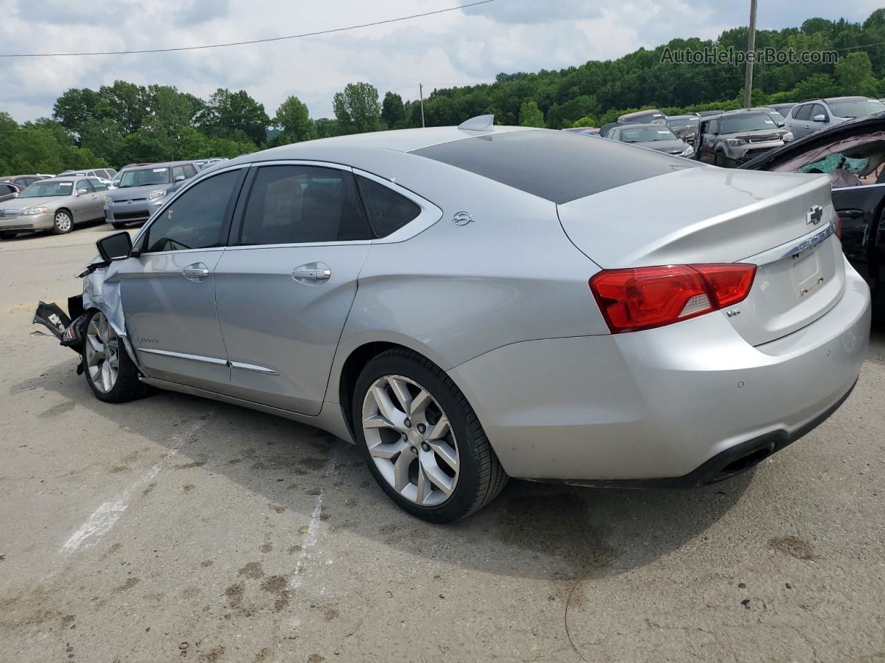 2016 Chevrolet Impala Ltz Gray vin: 2G1145S36G9108905