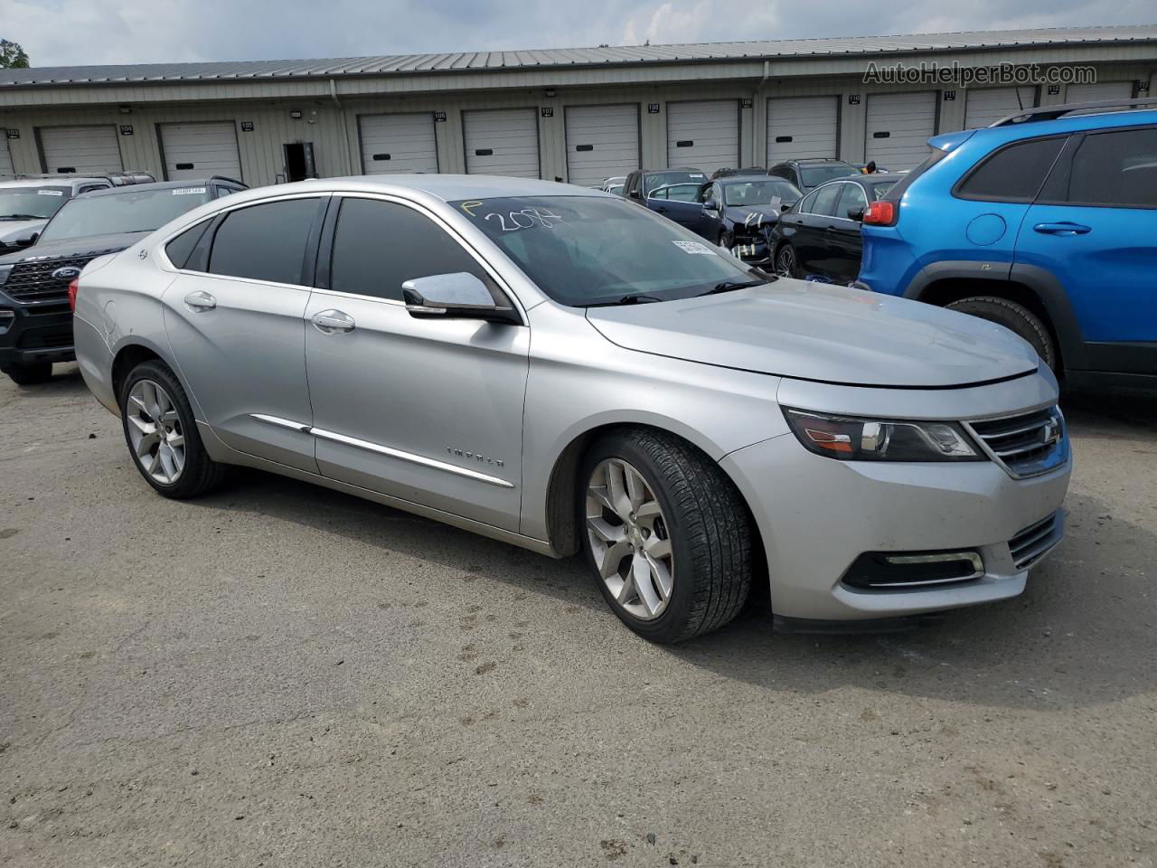 2016 Chevrolet Impala Ltz Gray vin: 2G1145S36G9108905