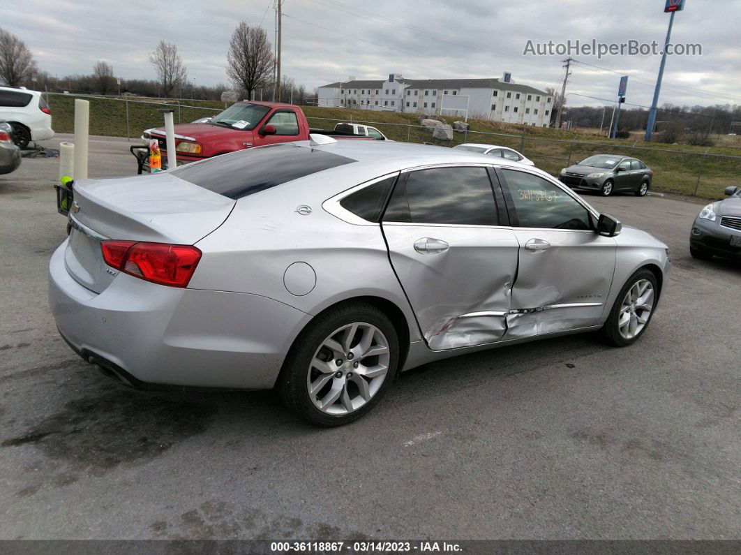 2016 Chevrolet Impala Ltz Silver vin: 2G1145S36G9183023