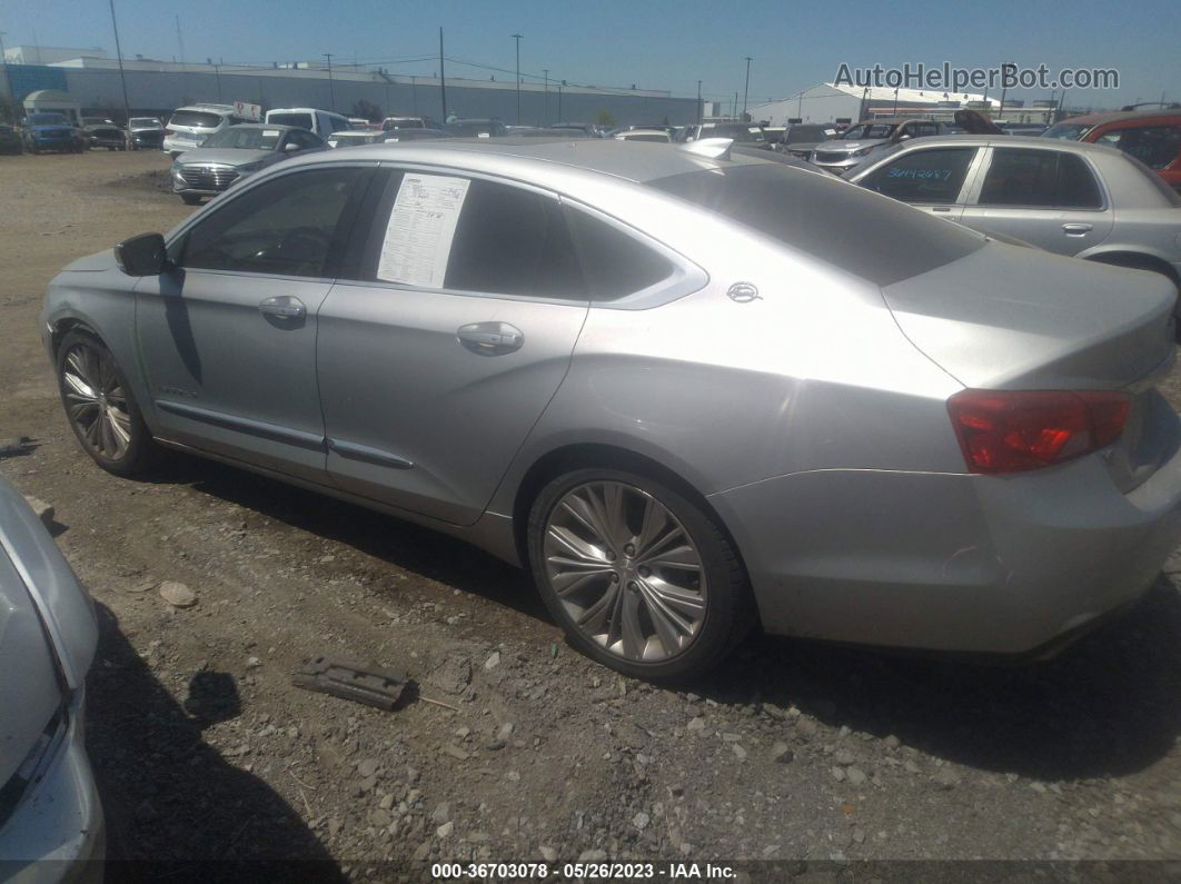 2016 Chevrolet Impala Ltz Silver vin: 2G1145S36G9199593