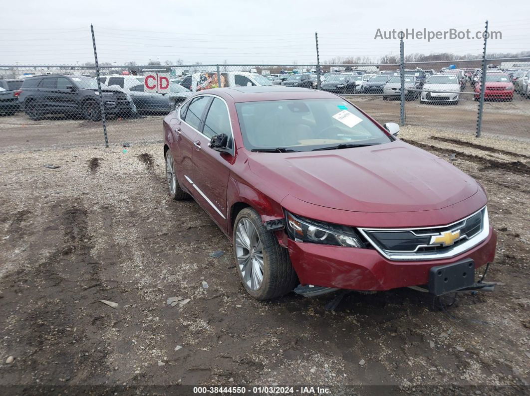 2016 Chevrolet Impala 2lz Red vin: 2G1145S36G9206378