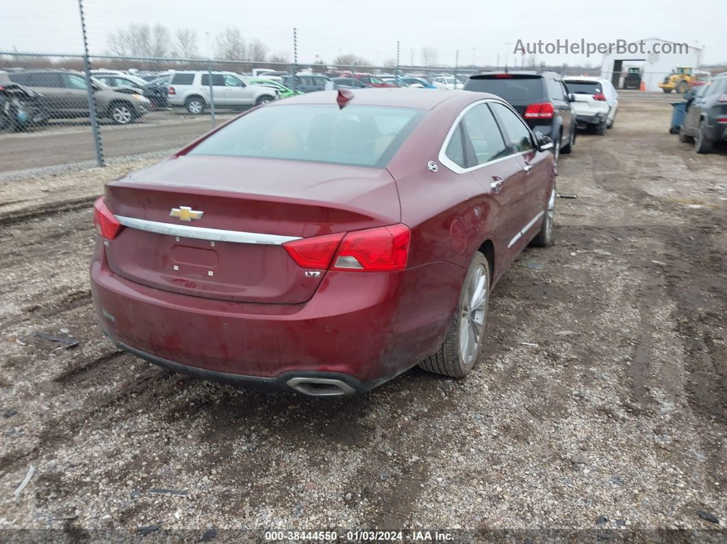 2016 Chevrolet Impala 2lz Red vin: 2G1145S36G9206378