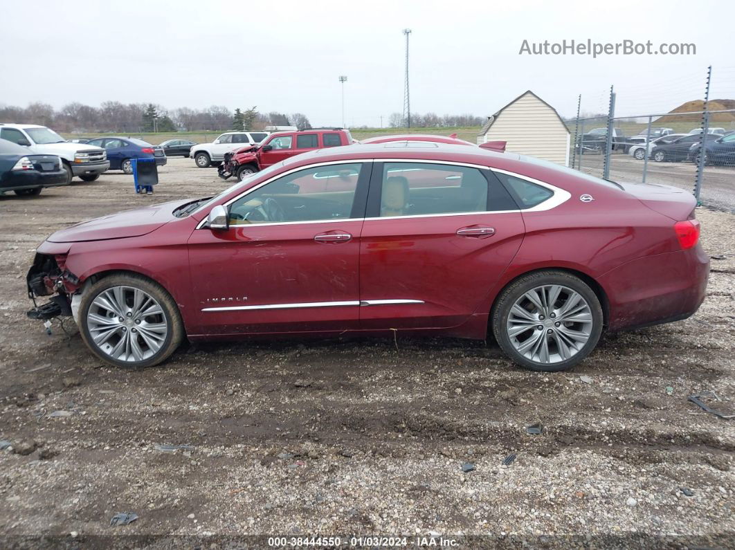 2016 Chevrolet Impala 2lz Red vin: 2G1145S36G9206378