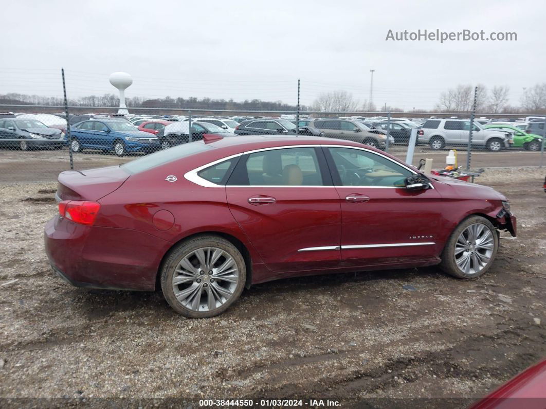 2016 Chevrolet Impala 2lz Red vin: 2G1145S36G9206378