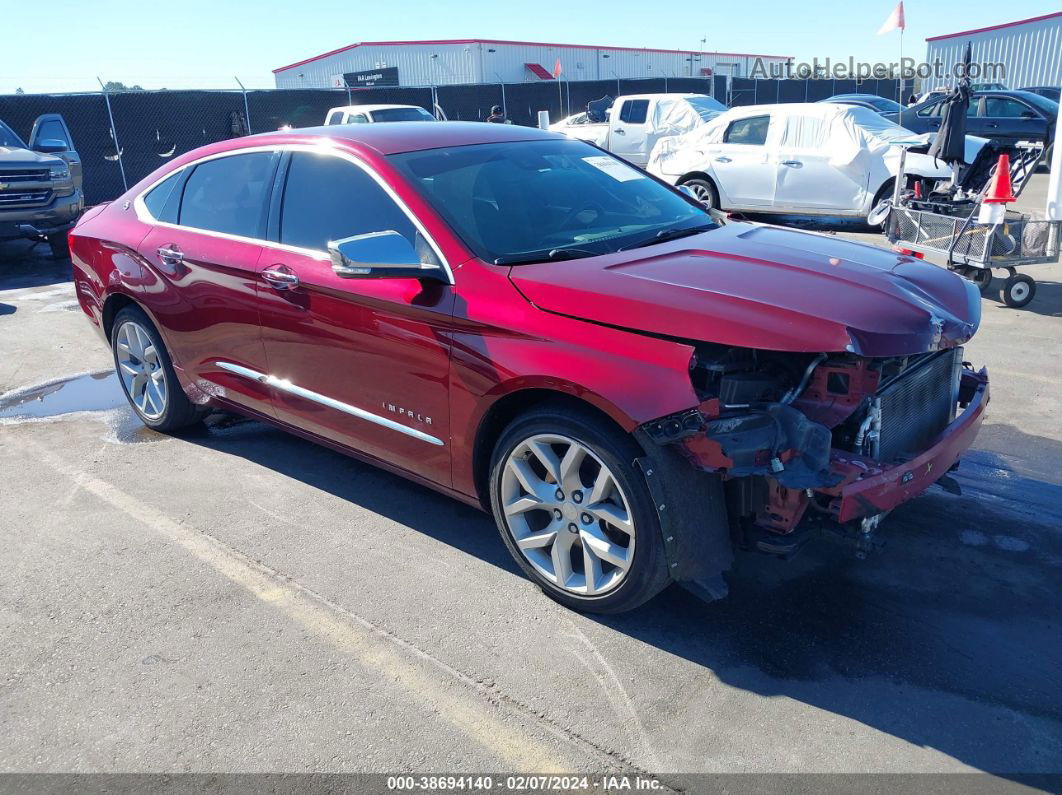 2017 Chevrolet Impala 2lz Red vin: 2G1145S36H9102314