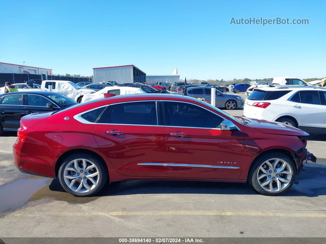 2017 Chevrolet Impala 2lz Red vin: 2G1145S36H9102314