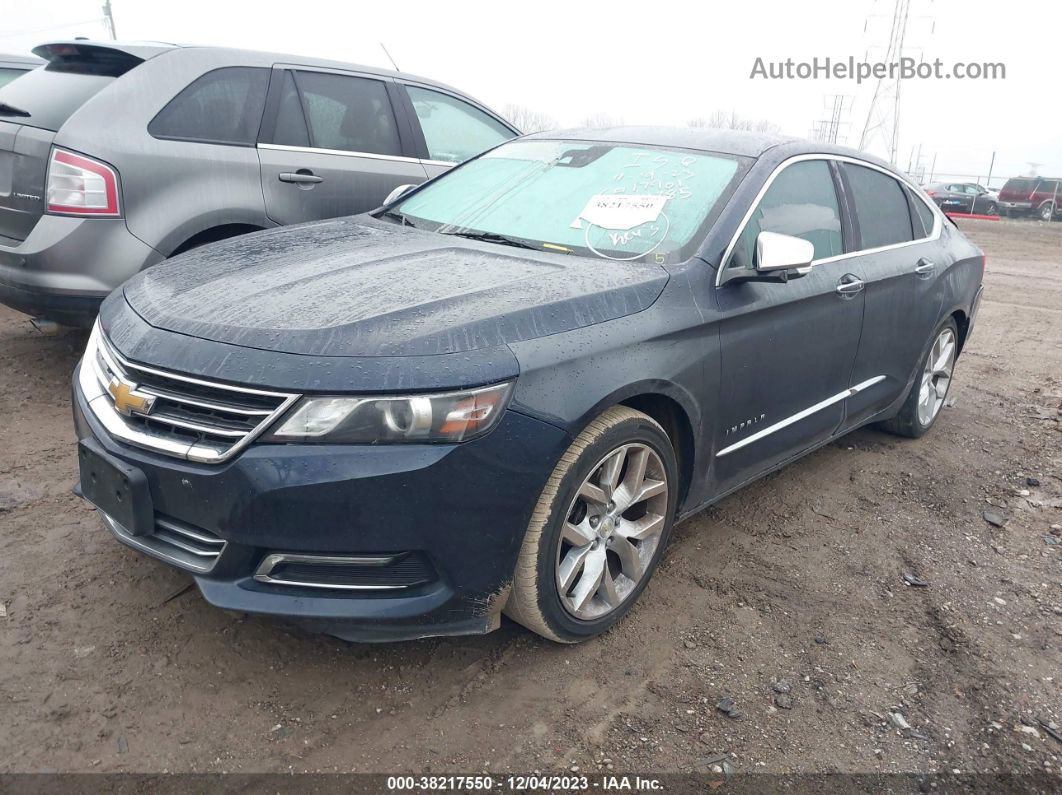 2017 Chevrolet Impala 2lz Синий vin: 2G1145S36H9114785