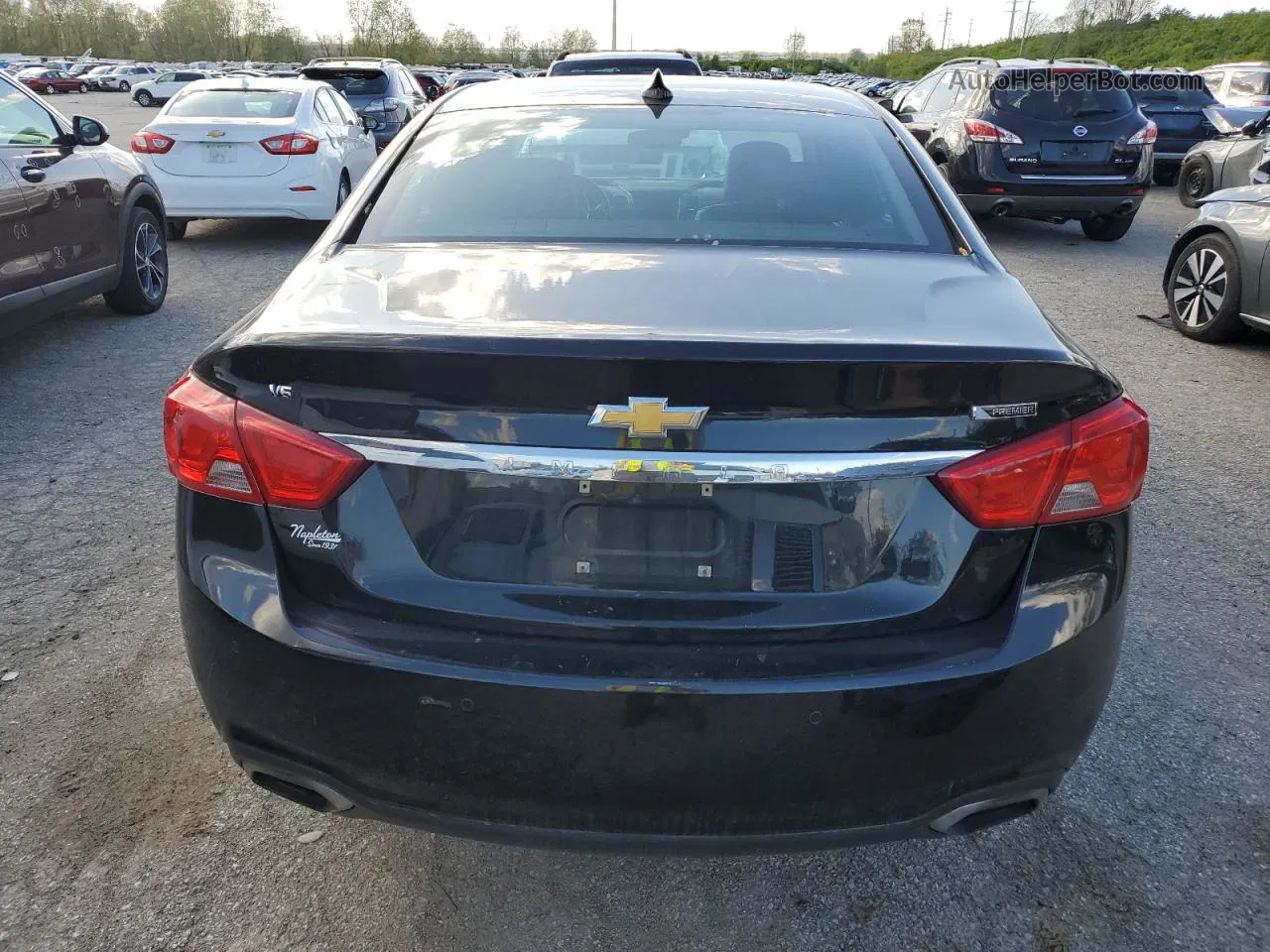 2017 Chevrolet Impala Premier Black vin: 2G1145S36H9131022