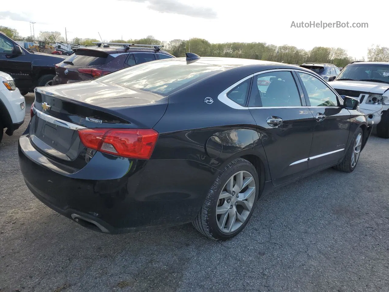 2017 Chevrolet Impala Premier Черный vin: 2G1145S36H9131022