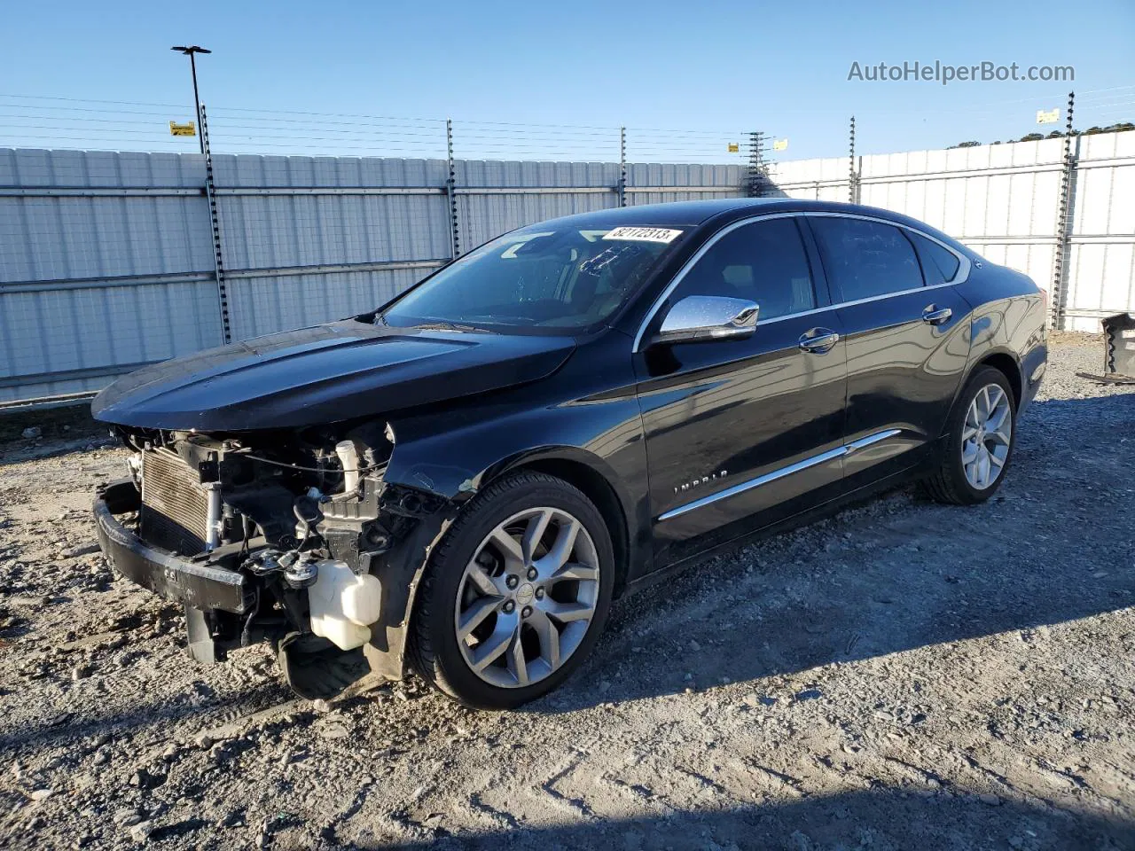 2017 Chevrolet Impala Premier Black vin: 2G1145S36H9164232