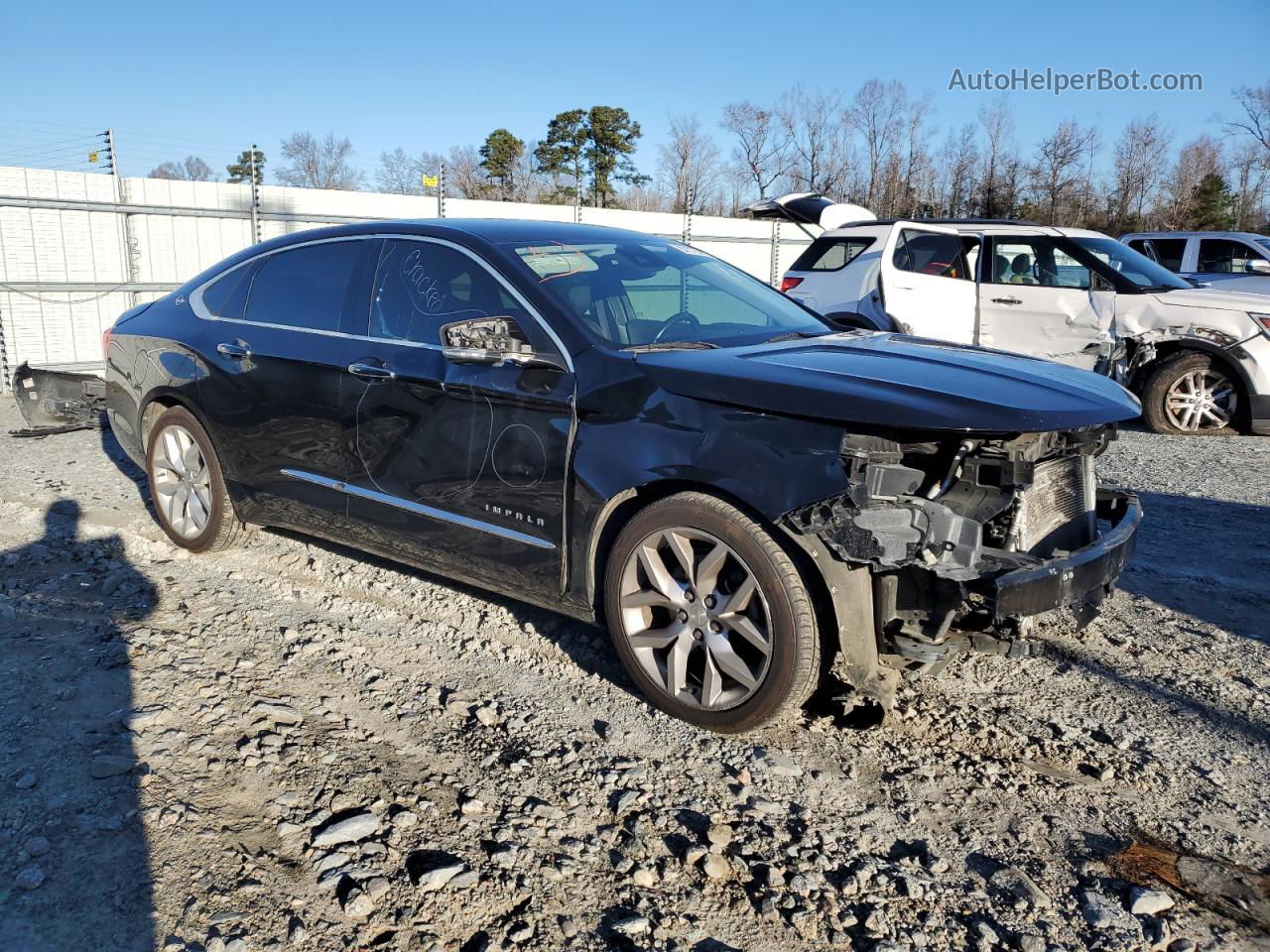 2017 Chevrolet Impala Premier Black vin: 2G1145S36H9164232