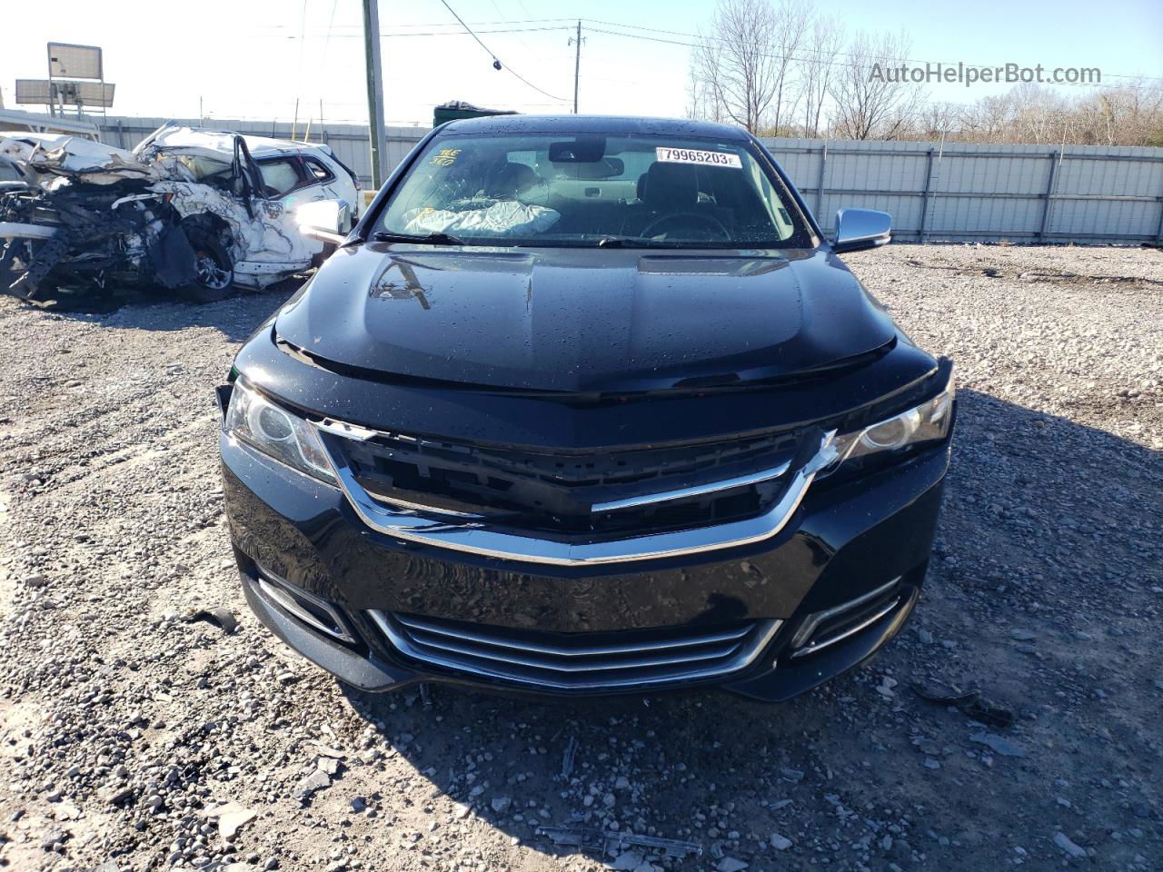 2017 Chevrolet Impala Premier Черный vin: 2G1145S36H9195299