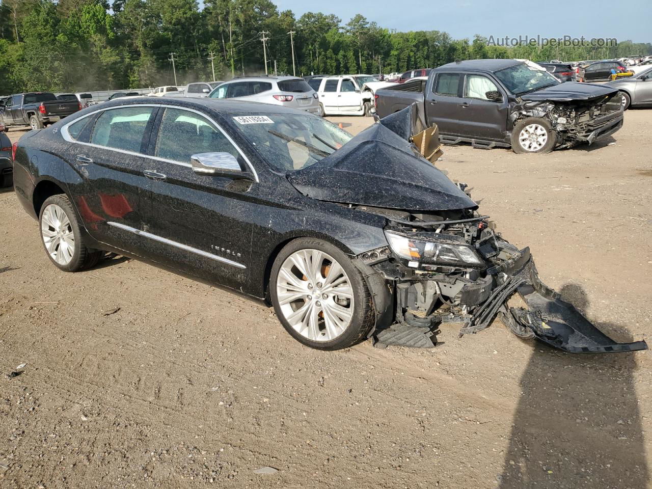 2017 Chevrolet Impala Premier Black vin: 2G1145S36H9195822