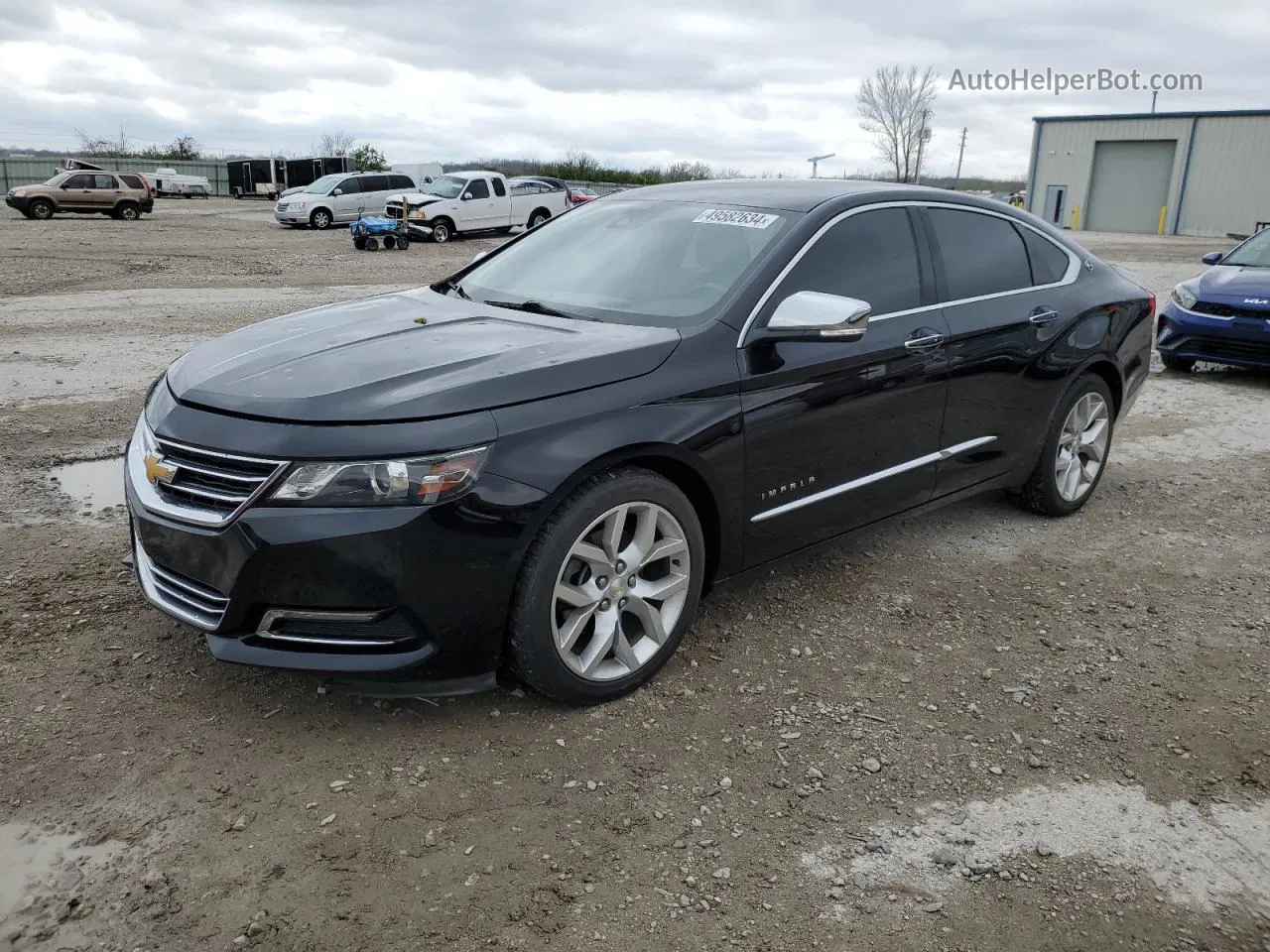 2017 Chevrolet Impala Premier Black vin: 2G1145S37H9121521