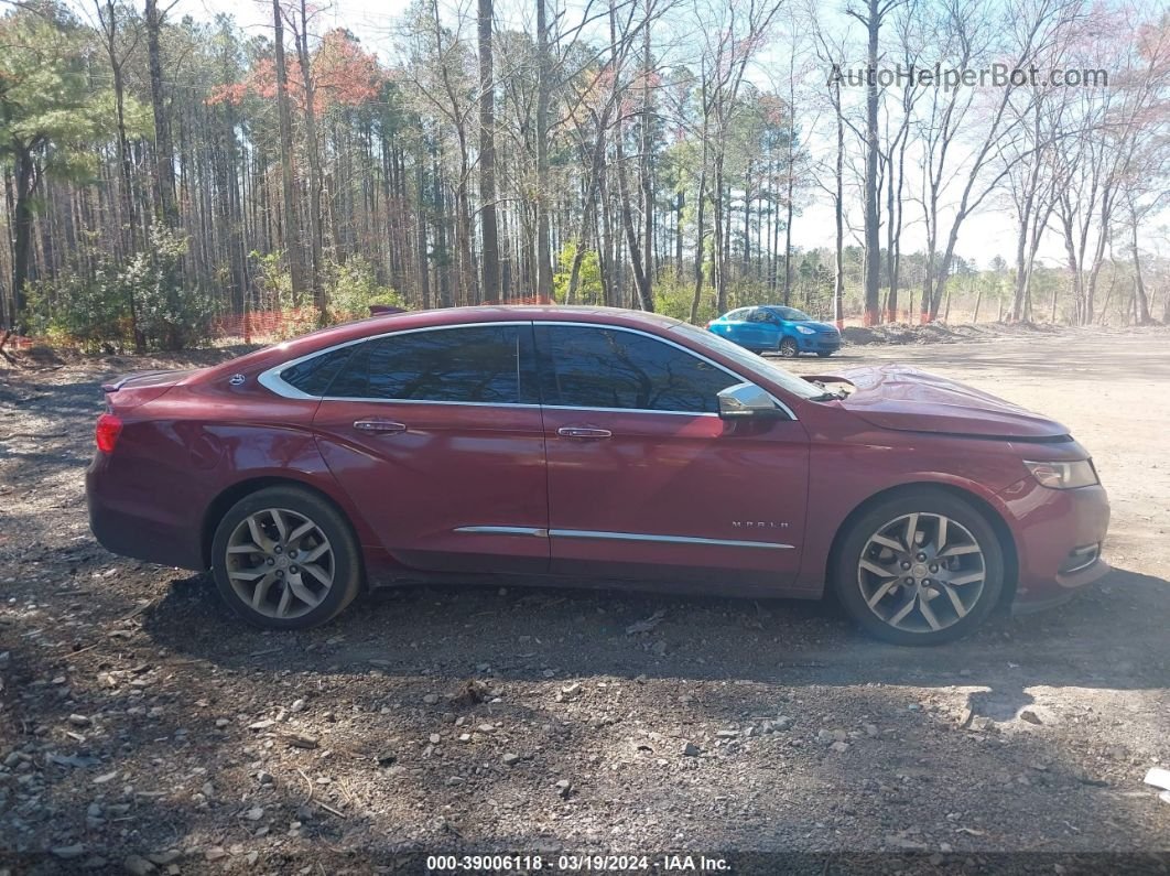 2017 Chevrolet Impala 2lz Бордовый vin: 2G1145S37H9195361