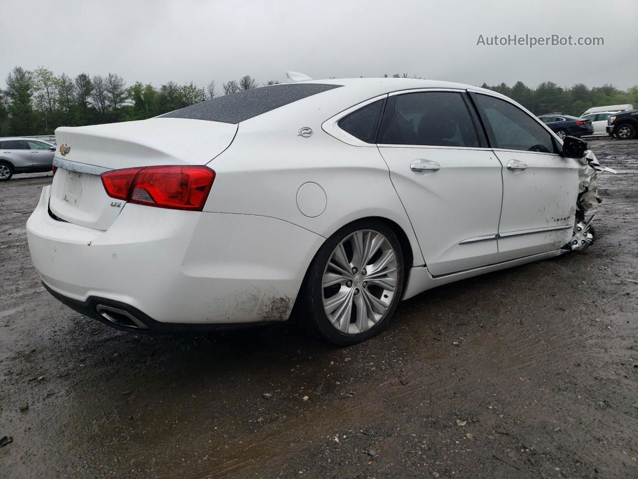 2016 Chevrolet Impala Ltz White vin: 2G1145S38G9119680