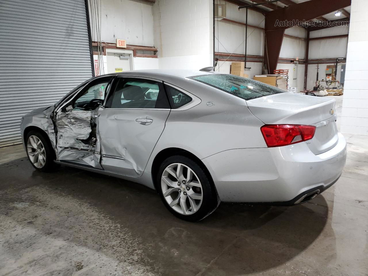 2016 Chevrolet Impala Ltz Silver vin: 2G1145S38G9122529