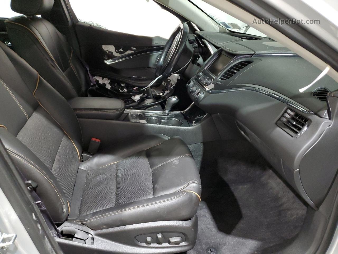 2016 Chevrolet Impala Ltz Silver vin: 2G1145S38G9122529