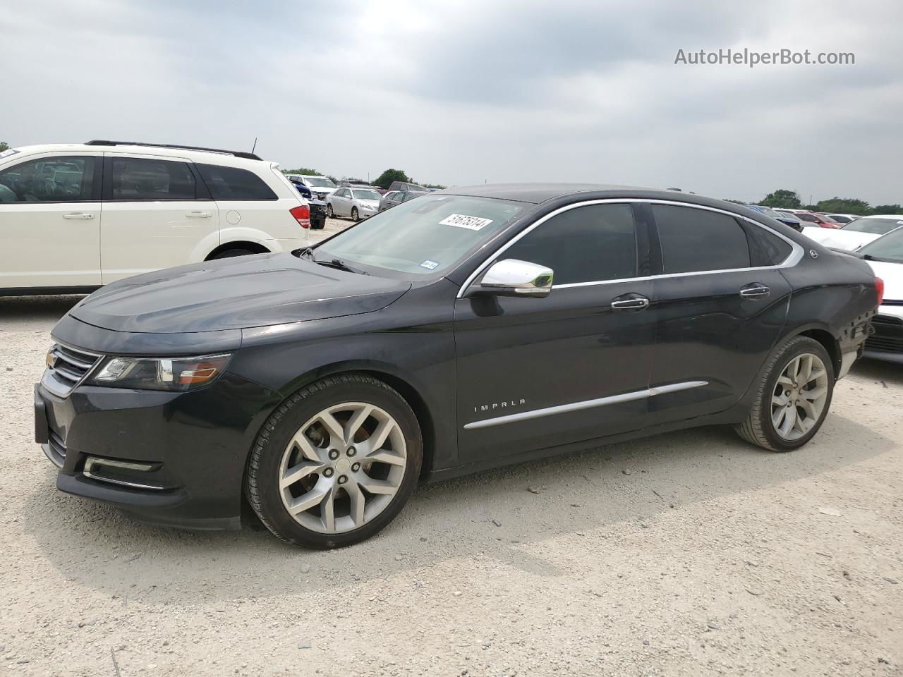 2017 Chevrolet Impala Premier Black vin: 2G1145S38H9100497