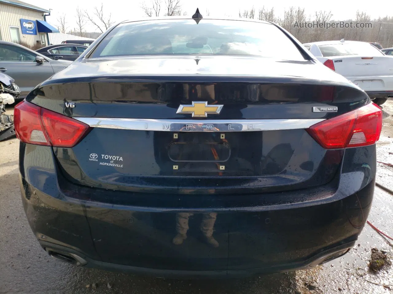 2017 Chevrolet Impala Premier Черный vin: 2G1145S38H9162708