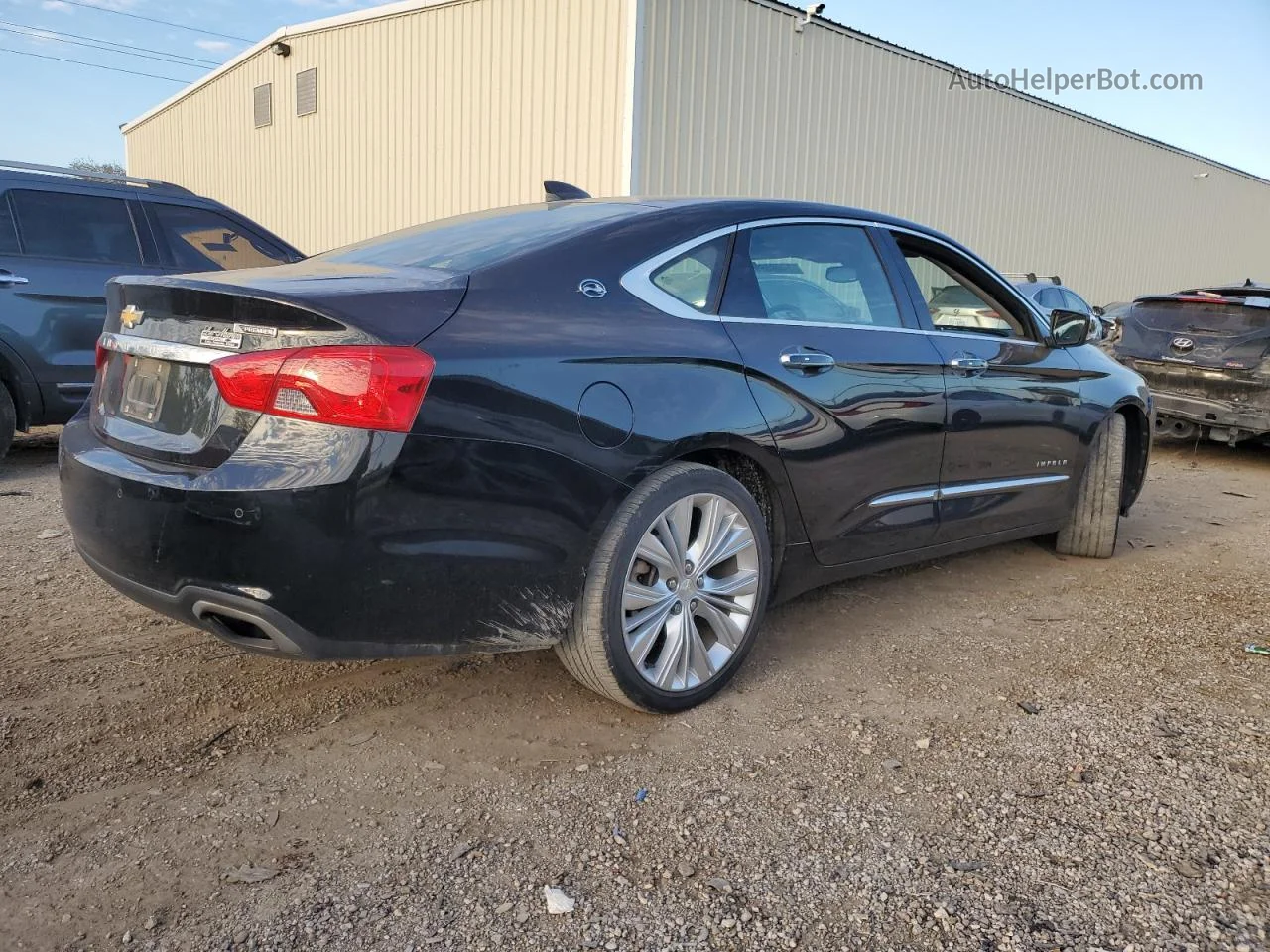 2017 Chevrolet Impala Premier Черный vin: 2G1145S38H9180447