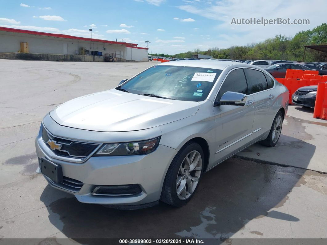 2016 Chevrolet Impala 2lz Silver vin: 2G1145S39G9101950