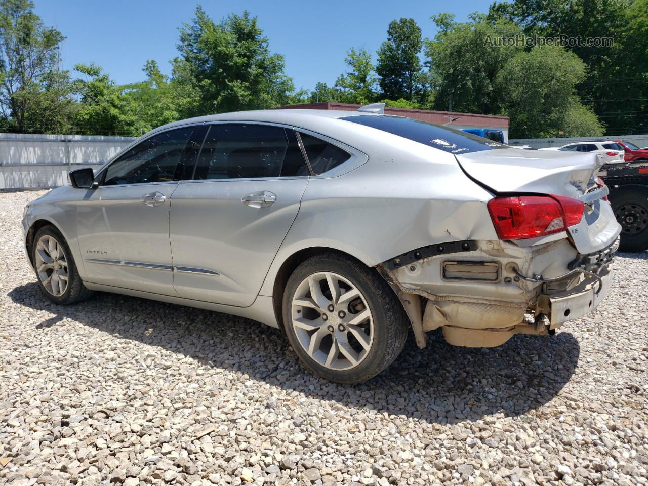 2016 Chevrolet Impala Ltz Silver vin: 2G1145S39G9147410