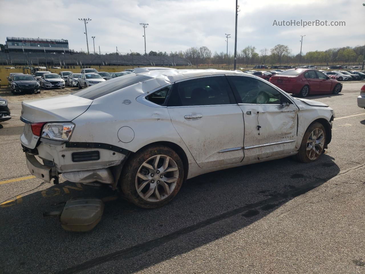 2016 Chevrolet Impala Ltz White vin: 2G1145S39G9165423