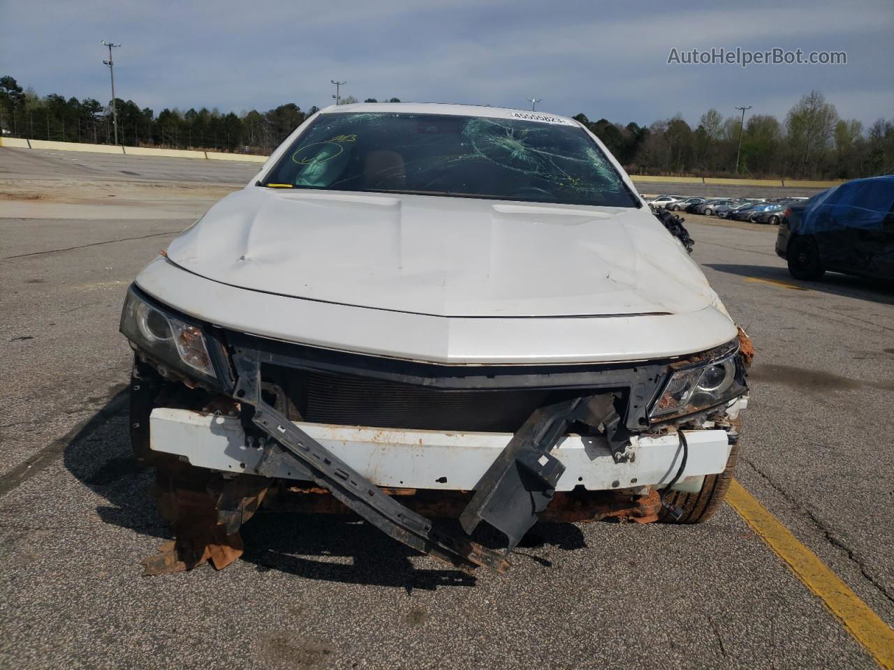 2016 Chevrolet Impala Ltz White vin: 2G1145S39G9165423