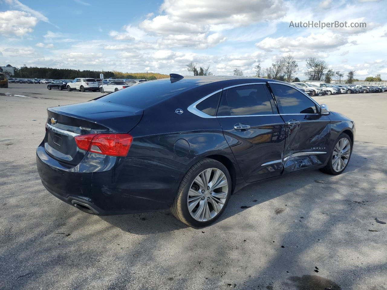 2017 Chevrolet Impala Premier Blue vin: 2G1145S39H9128809