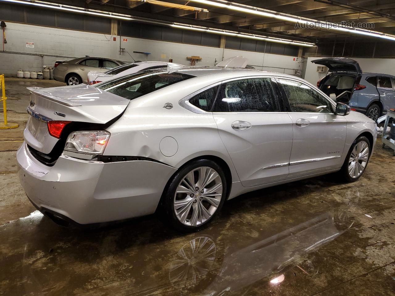 2017 Chevrolet Impala Premier Silver vin: 2G1145S39H9165665