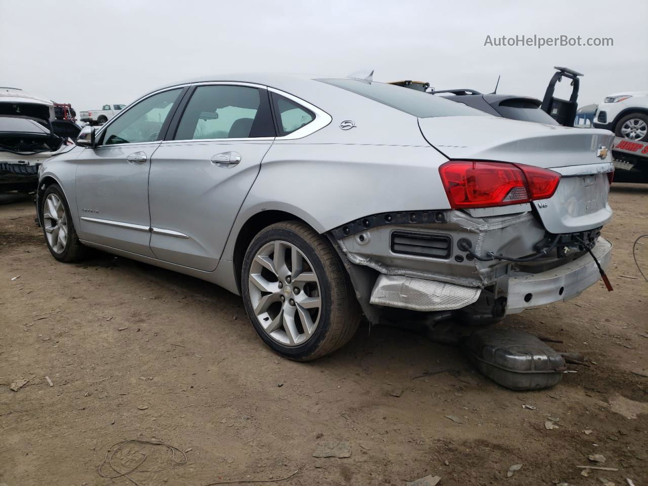 2016 Chevrolet Impala Ltz Silver vin: 2G1145S3XG9130308