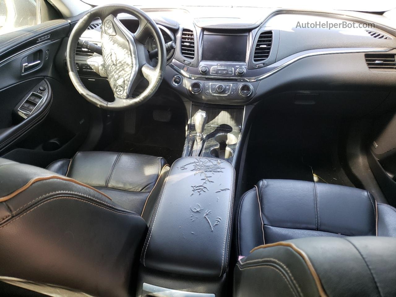 2016 Chevrolet Impala Ltz Черный vin: 2G1145S3XG9150462