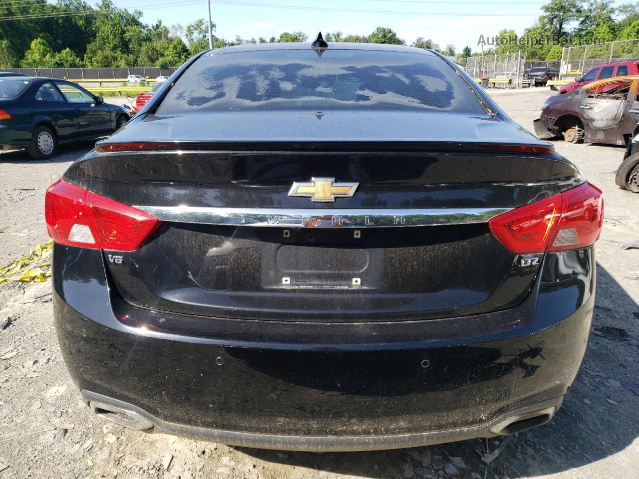 2016 Chevrolet Impala Ltz Black vin: 2G1145S3XG9150462