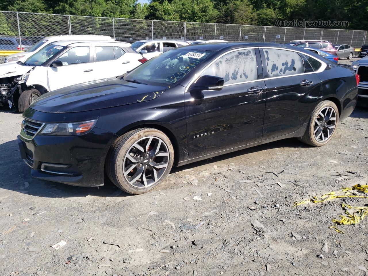 2016 Chevrolet Impala Ltz Black vin: 2G1145S3XG9150462