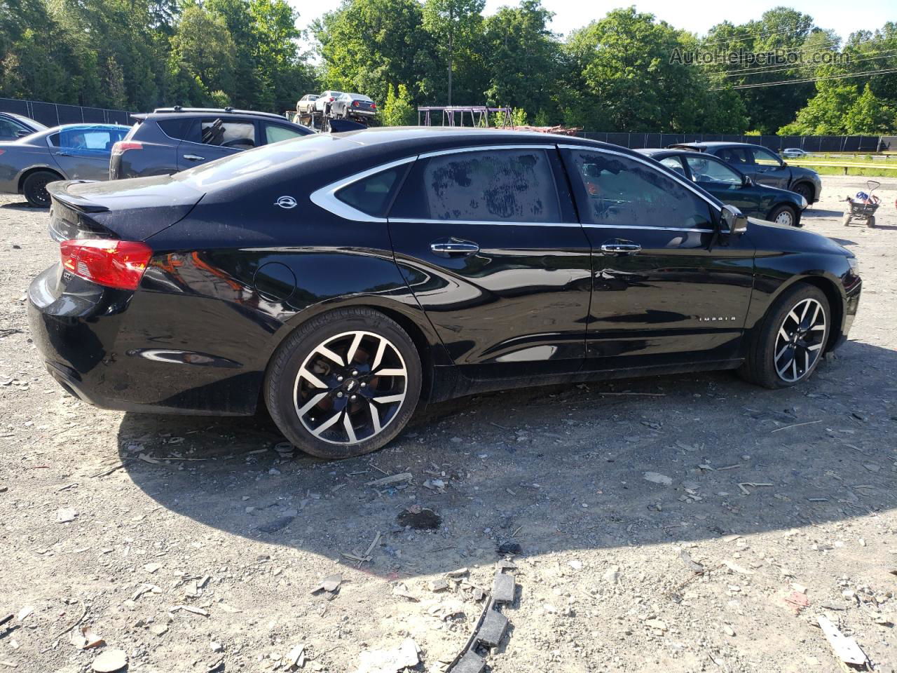 2016 Chevrolet Impala Ltz Black vin: 2G1145S3XG9150462