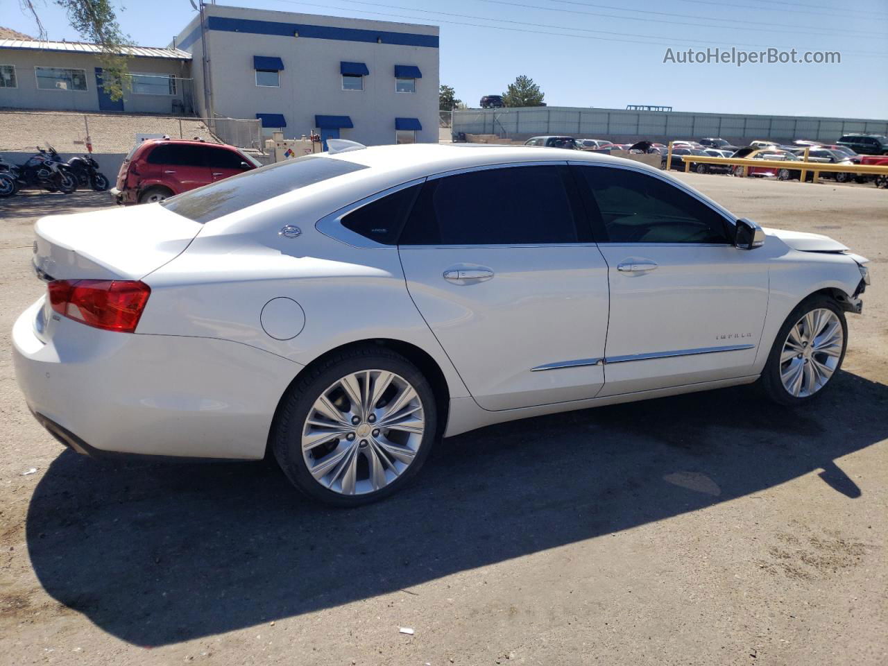 2016 Chevrolet Impala Ltz White vin: 2G1145S3XG9154785