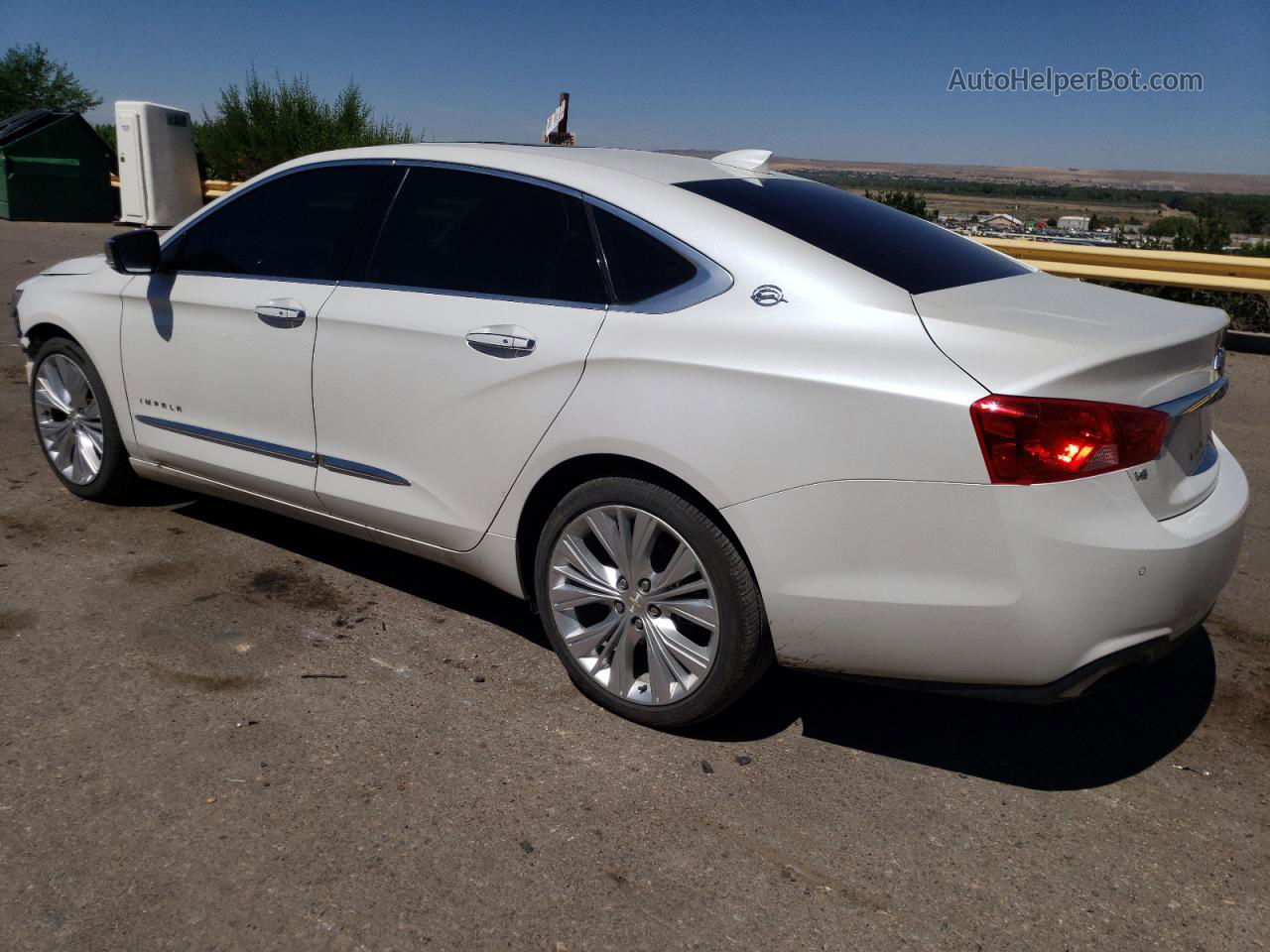 2016 Chevrolet Impala Ltz White vin: 2G1145S3XG9154785