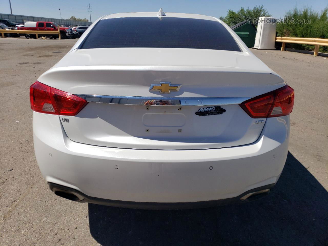 2016 Chevrolet Impala Ltz White vin: 2G1145S3XG9154785