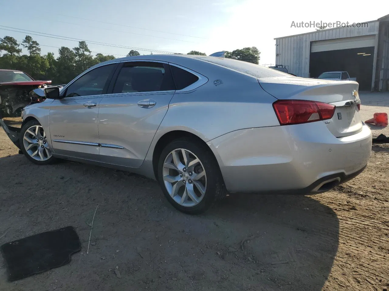 2016 Chevrolet Impala Ltz Silver vin: 2G1145S3XG9173773