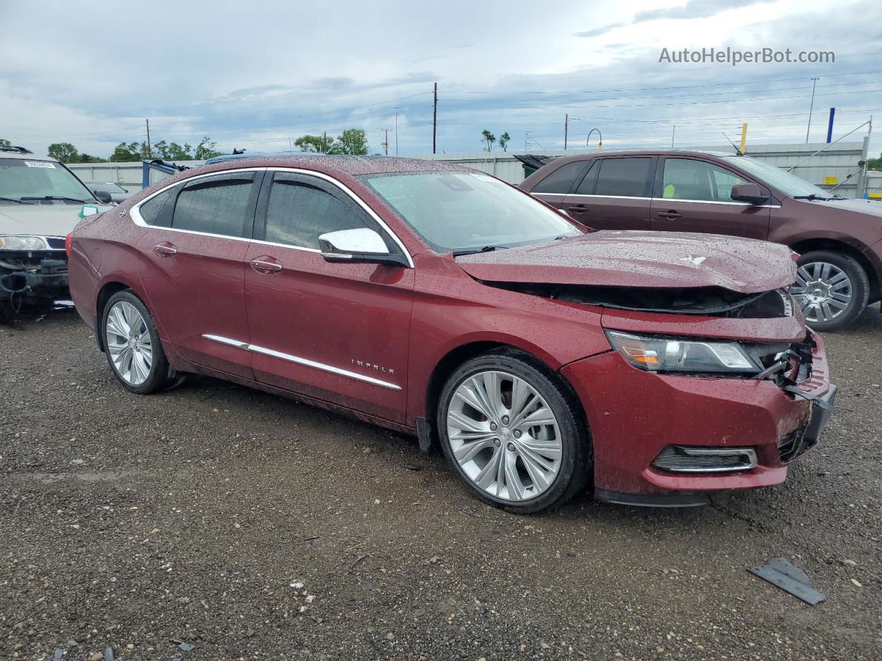 2017 Chevrolet Impala Premier Red vin: 2G1145S3XH9125174