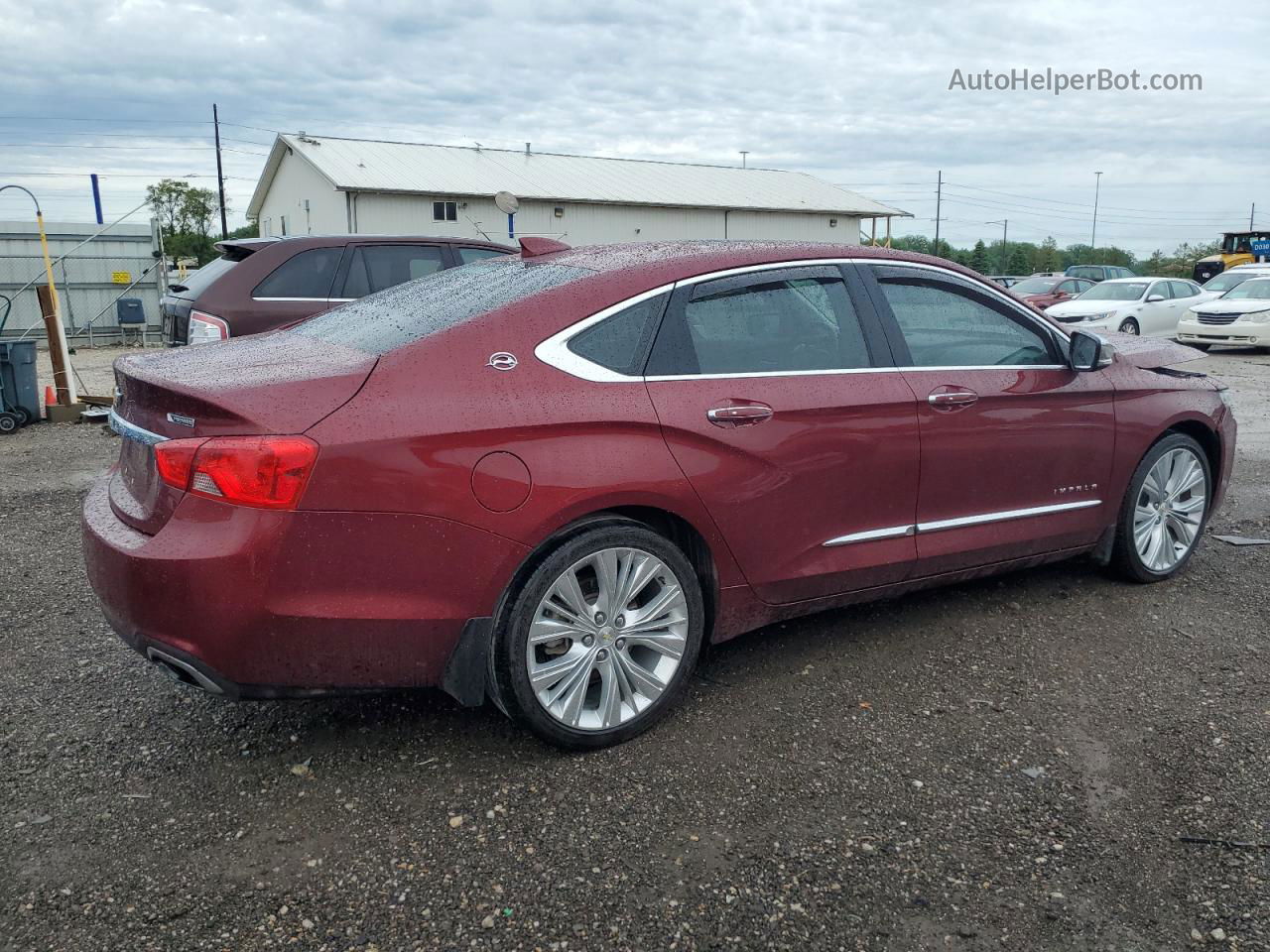 2017 Chevrolet Impala Premier Red vin: 2G1145S3XH9125174