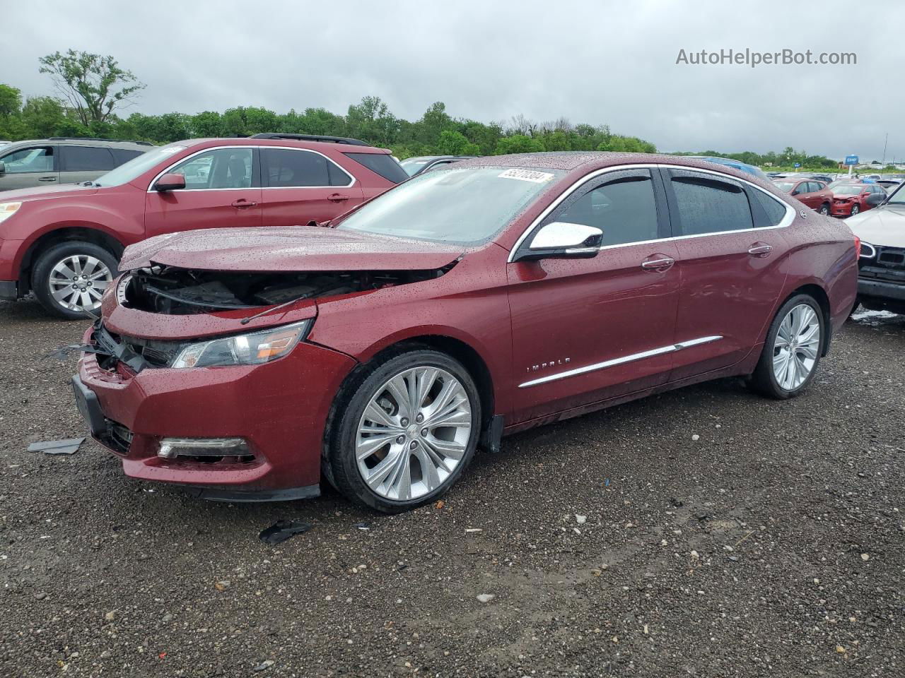 2017 Chevrolet Impala Premier Red vin: 2G1145S3XH9125174