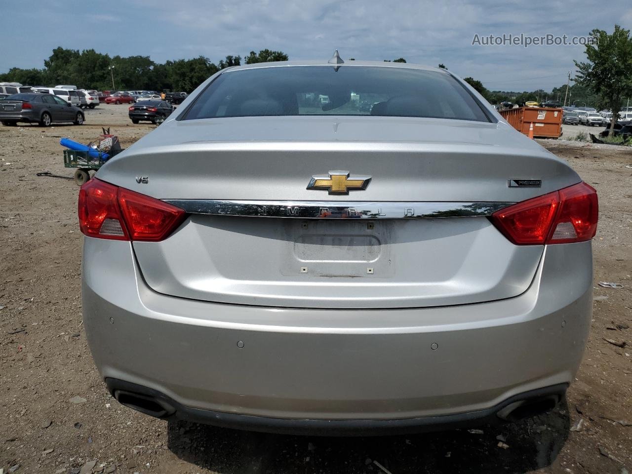 2017 Chevrolet Impala Premier Silver vin: 2G1145S3XH9132531