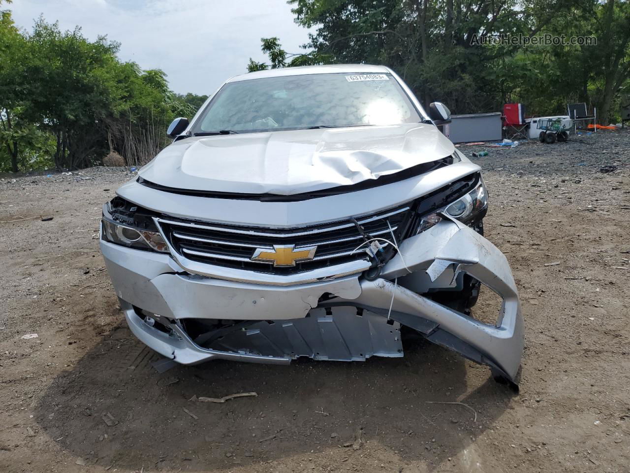 2017 Chevrolet Impala Premier Silver vin: 2G1145S3XH9132531