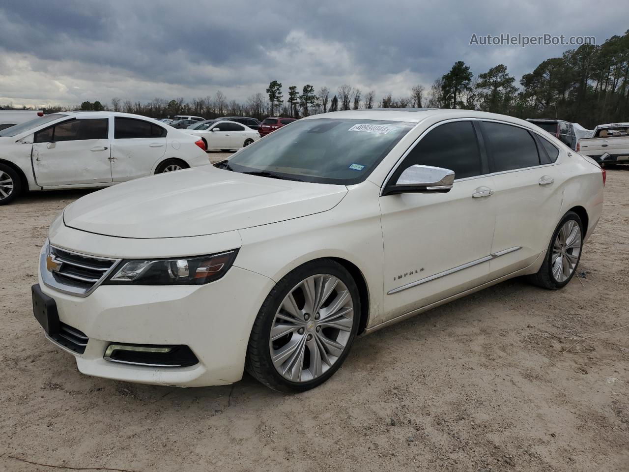 2014 Chevrolet Impala Ltz Beige vin: 2G1155S30E9247034