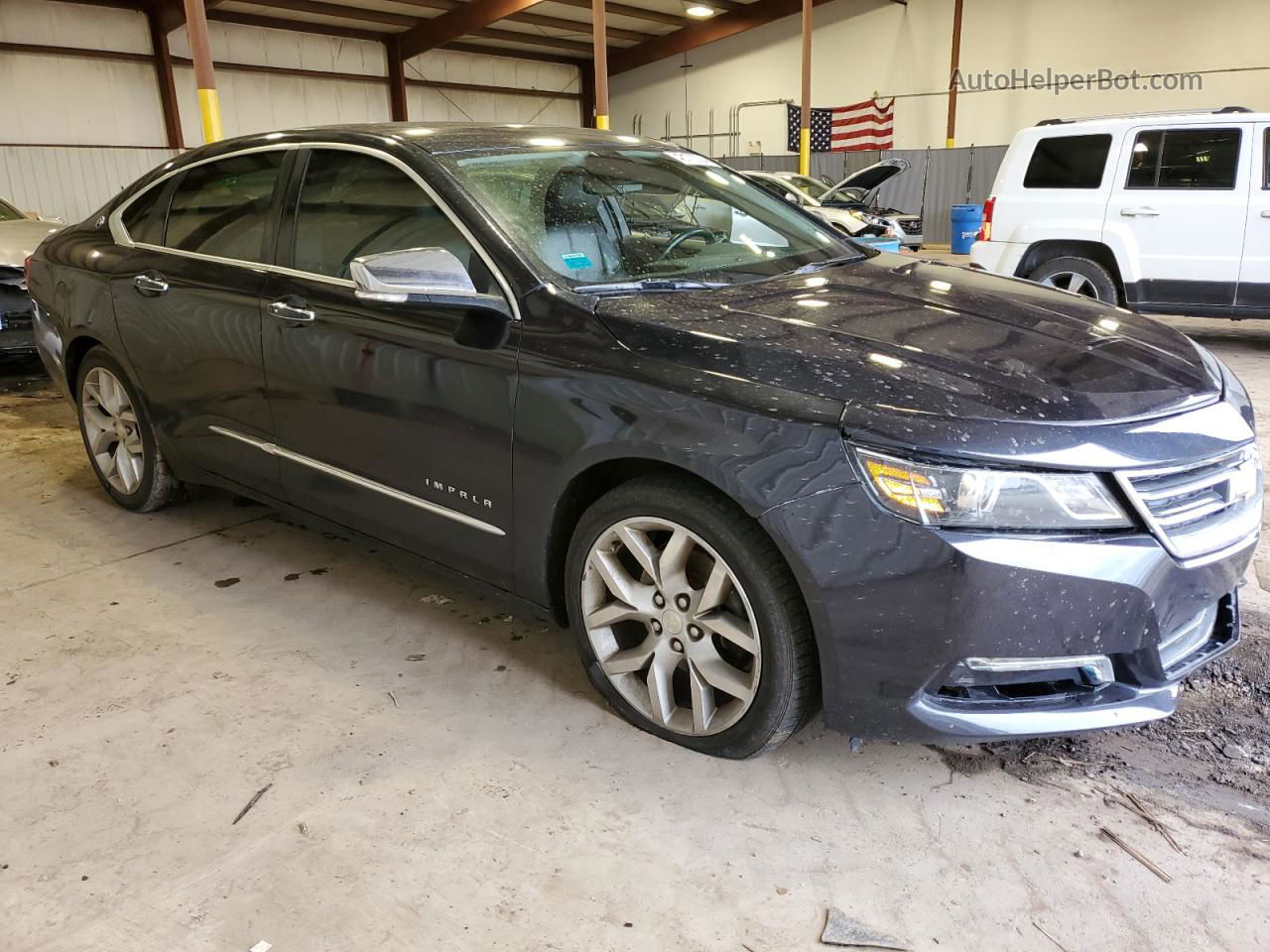 2014 Chevrolet Impala Ltz Blue vin: 2G1155S31E9146858