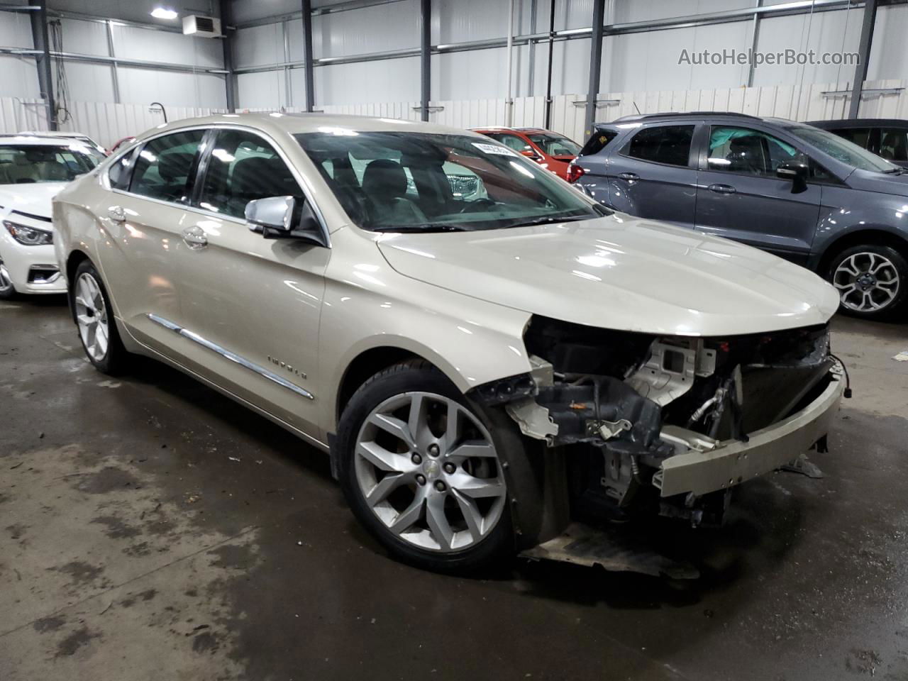 2014 Chevrolet Impala Ltz Желто-коричневый vin: 2G1155S32E9116512