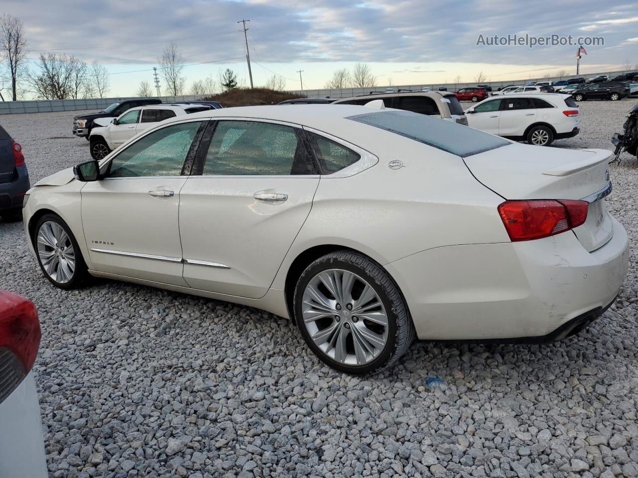 2014 Chevrolet Impala Ltz Cream vin: 2G1155S33E9253149