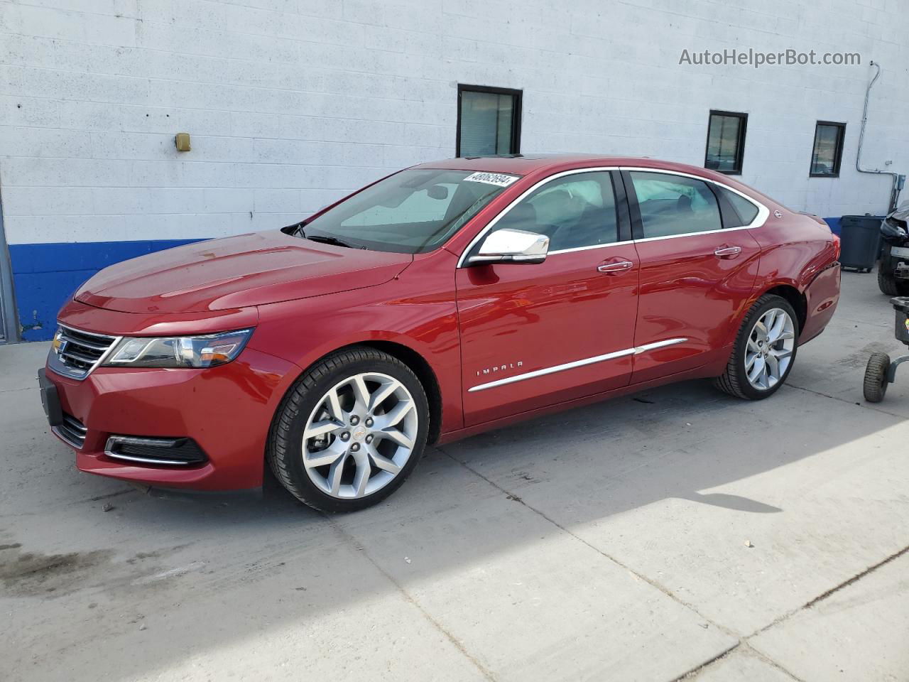 2014 Chevrolet Impala Ltz Red vin: 2G1155S34E9144182